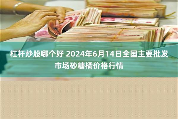 杠杆炒股哪个好 2024年6月14日全国主要批发市场砂糖橘价格行情