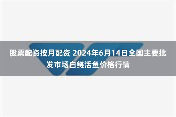 股票配资按月配资 2024年6月14日全国主要批发市场白鲢活鱼价格行情