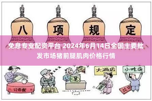 免息专业配资平台 2024年6月14日全国主要批发市场猪前腿肌肉价格行情