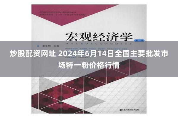 炒股配资网址 2024年6月14日全国主要批发市场特一粉价格行情