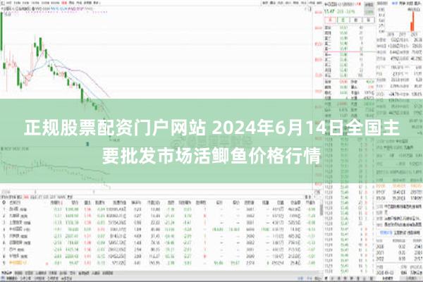 正规股票配资门户网站 2024年6月14日全国主要批发市场活鲫鱼价格行情