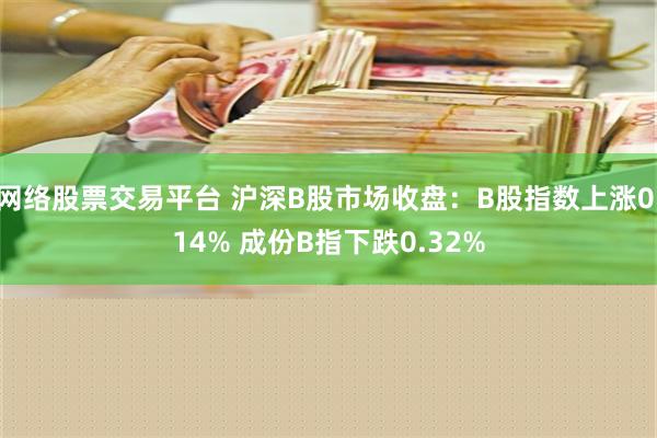 网络股票交易平台 沪深B股市场收盘：B股指数上涨0.14% 成份B指下跌0.32%